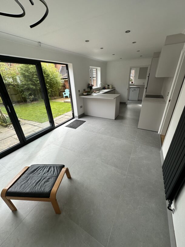 Amalfi Matt Finish Large Platform – Gris 1000 x 1000 Porcelain Tiles – Per Box
