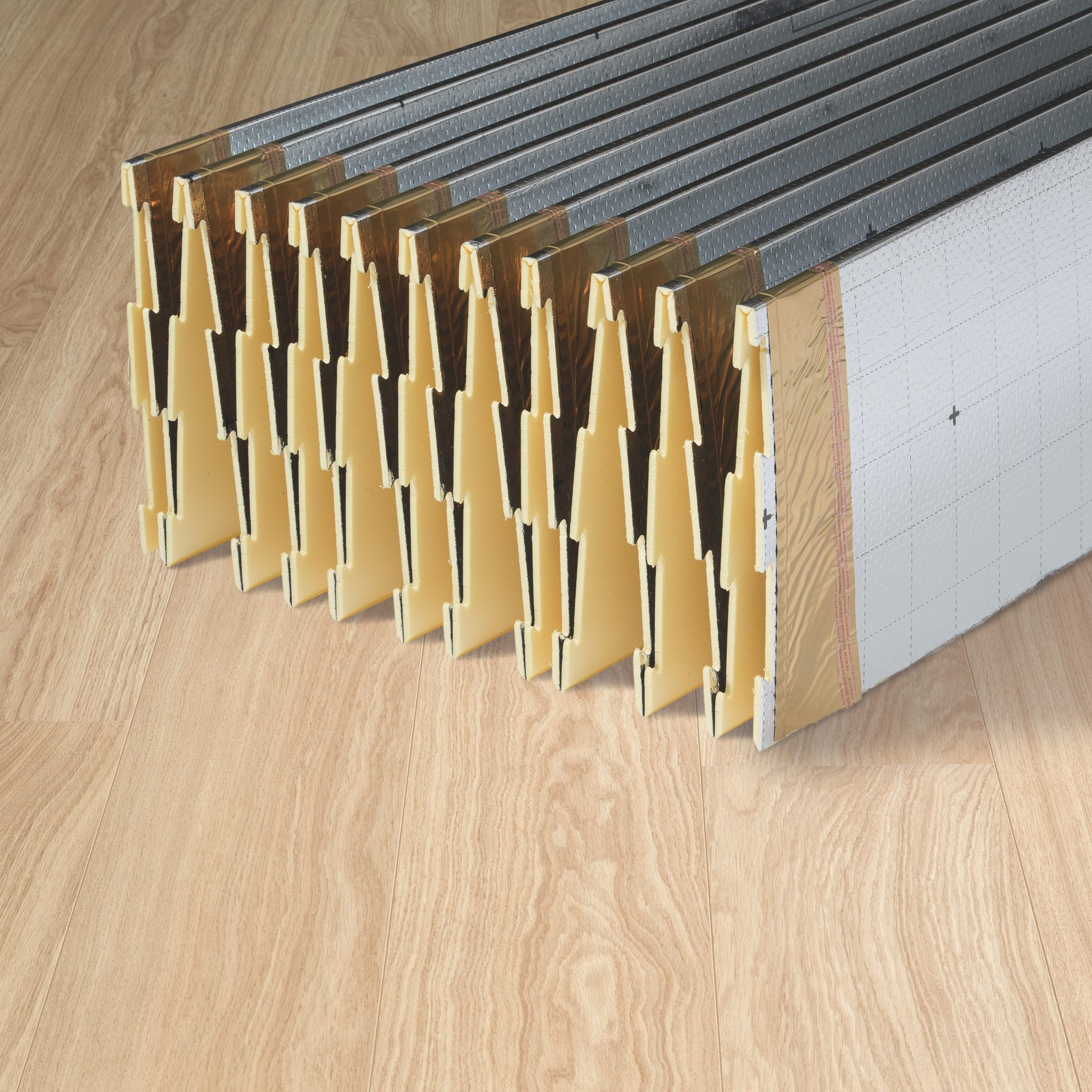 Quickstep Uniclic Basic 3mm Laminate Underlay 15m Roll QSUDLUN15