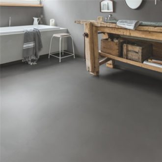 Medium grey quickstep vinyl tiles