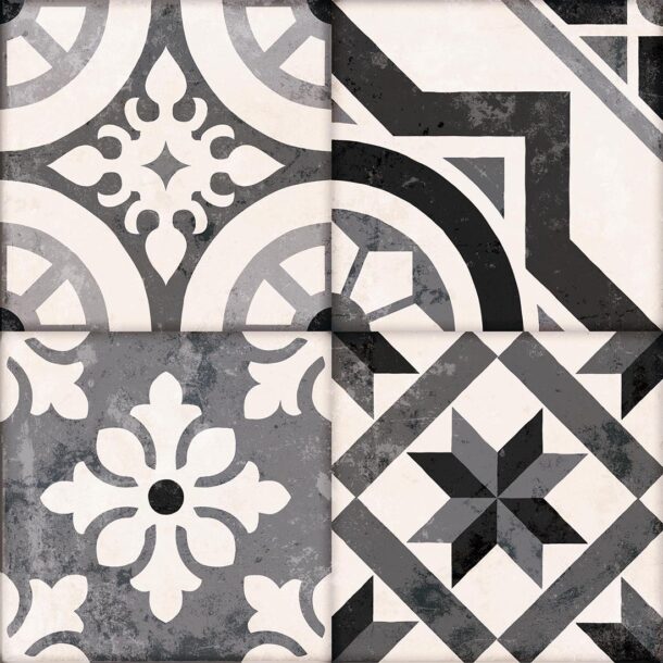 Salisbury 45 x 45 Grey Matt Porcelain Floor Tiles