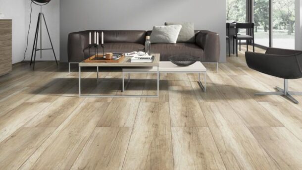 Oak Soft Brown – Pool Aqua 8mm Waterproof Laminate