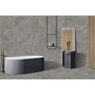 Rossato Silver Matt 600mm x 600mm Porcelain Floor Tiles