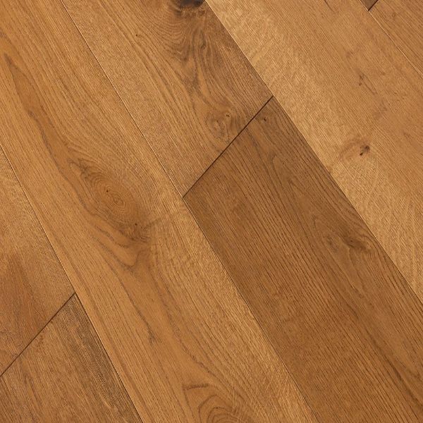 Natural Oak Brushed & UV Oiled flooring Artisan Natural Oak Brushed & UV Oiled Engineered Wood Flooring 14mm