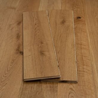 Artisan Natural Oak UV Lacquered Engineered Wood Flooring 14mm