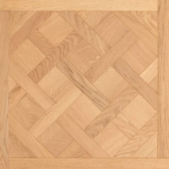 Artisan Charme Oak Natural Brushed UV Oiled Basket Weave 600 x 600 x 14/3mm