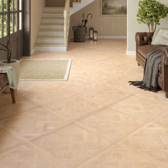 Artisan Empire Oak Brushed Invisible UV Oiled Basket Weave 600 x 600 x 14/3mm