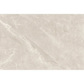 A white matt porcelain slab with soft stone veining and a clean surface, shown in a 60x90x2cm outdoor floor tile format.
