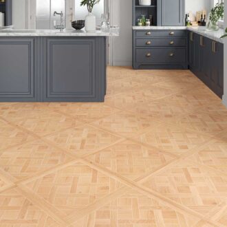 Artisan Palais Oak Whitewashed & UV Oiled Basket Weave 600 x 600 x 14/3mm